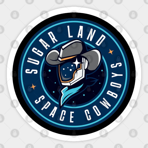 Sugar Land Space Cowboys Sticker by Dizzy One